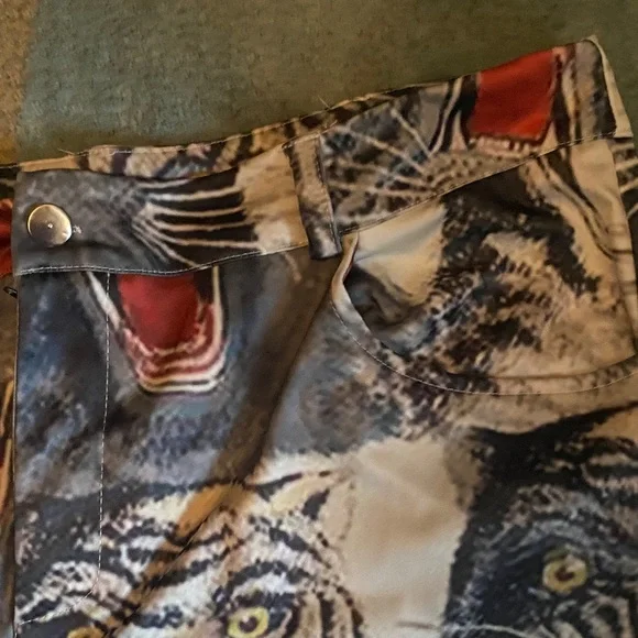 Wild Animal Print Pants - Picture 3 of 3